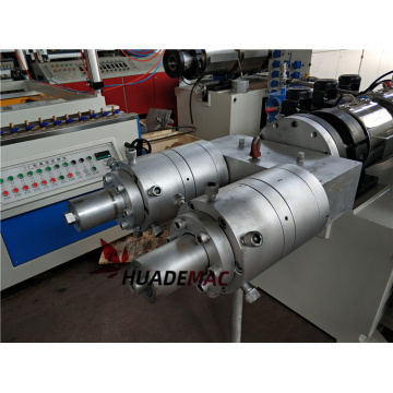 Extrudeuse de production de double tuyau faisant la machine