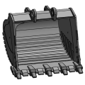 120 טון אקסטרים Heavy Duty דלי כרייה