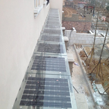 Transparent Solar Panel BIPV Solar Panel for Building and Garden with Full Certifications, TUV, IEC, CE, SGS, ISO, CSA