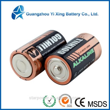 LR20 AM1 size D flashlight battery