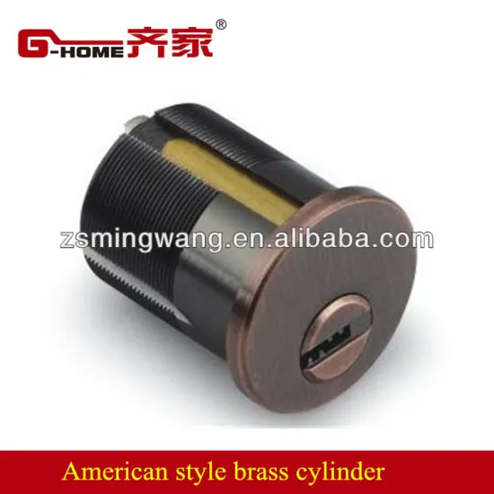 American style brass cylinder mortise lock parts door locks