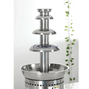 Chocolate Fondue Fountain Chocolate Fountain Cheese Heated Melting Machine for Party Restaurant