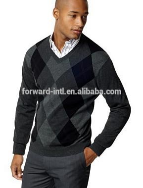 V neck top brand popular man jumpers