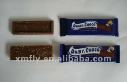 Crispy milk chocolate candy