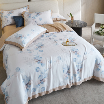 Macarons organic 60s tencel lyocell bedsheet bedding sets