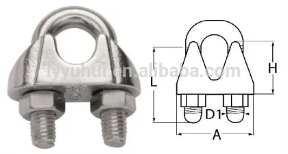 rigging hardware wire rope clips