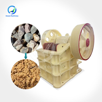 OCEAN Laboratory PE250x400 600x900 Small Portable Diesel Engine Stone Tracked Jaw Crusher for Sale in Philippines