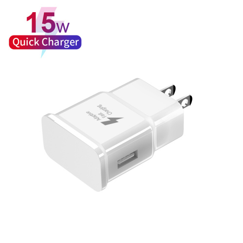 Single USB Wall Charger 15W Phone Portable Charger