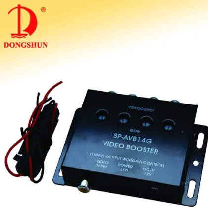 car video booster/rca video booster 4 ways