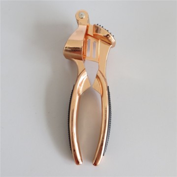 new hot sale zinc alloy garlic press kitchen tools