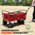 Two-way Folding Wagon Outerlead Collapsible Heavy Duty Beach Terrain Wagon Cart Supplier