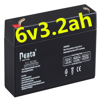 Neata Electronic scale battery 6V3.2AH battery