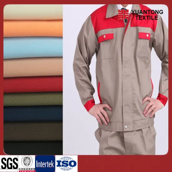 Different Color 100% Cotton Twill Workwear Fabric