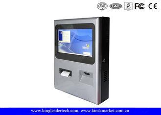 Stylish Wall Mount Kiosk With Barcode Scanner And Thermal P