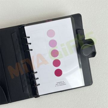 Transparent Plastic Big Top Tab Divider Inserts for Planner Binders