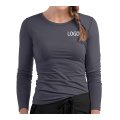 Women's Long Sleeve T-Shirt Customization