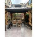 Aluminum Gazebo With Galvanized Steel Double Roof