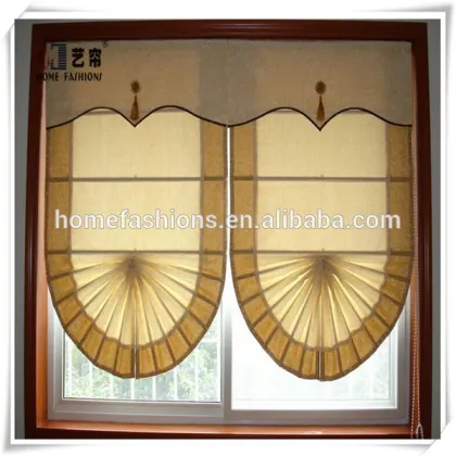 Motorized Roman Blinds for Smart Home Decor