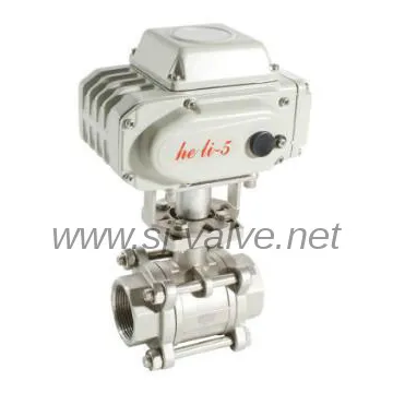 electronic ball valve-3 piece