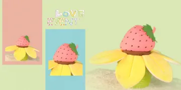 Strawberry Filled with Particles