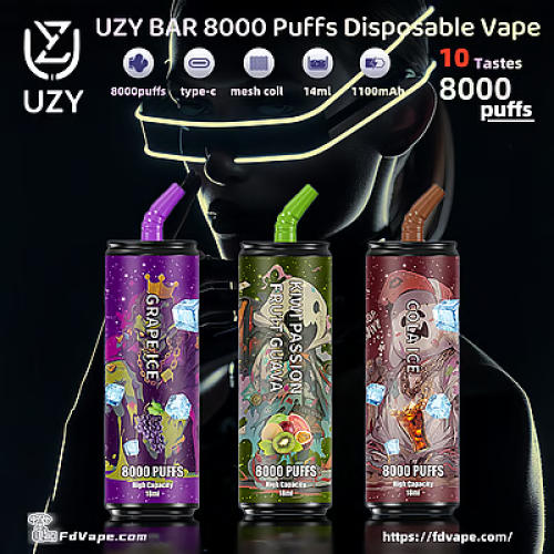 UZY BAR 8000 puffs Disposable Vape warehouse Italy