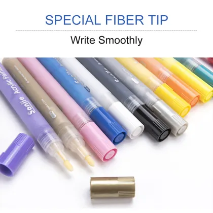 water-based permanent color acyrlic paint marker pen