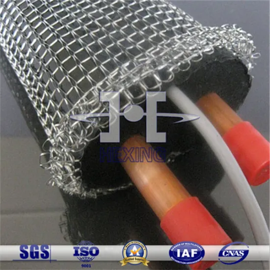 Flat type or Corrugated type Knitted Wire Mesh