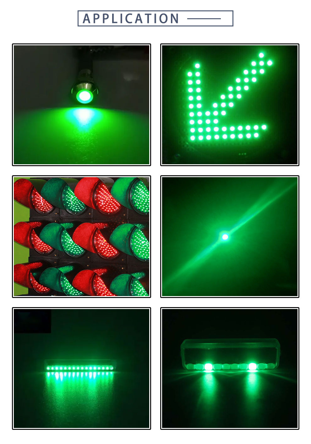 Green LED application