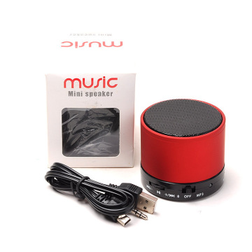 JL-064DC Yiwu Jiju top sale rechargeable small round mini speaker