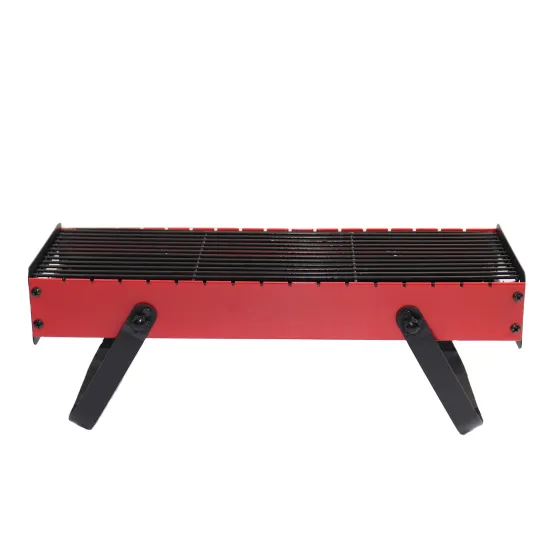 Compact & Portable Folding Charcoal Grill: Ideal for Camping, Travel, Garden & Outdoor BBQs