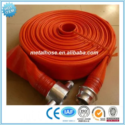 PVC waterstop fire hose/fire fighting hose/fire resistant hose with joints