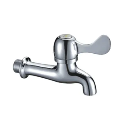 Polished Chrome Water Tap for Mop Pool