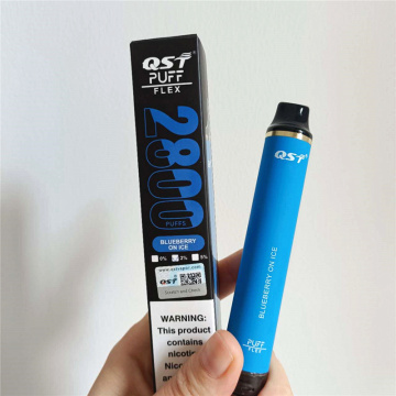 ベルギーQST Puff 2800使い捨て蒸気