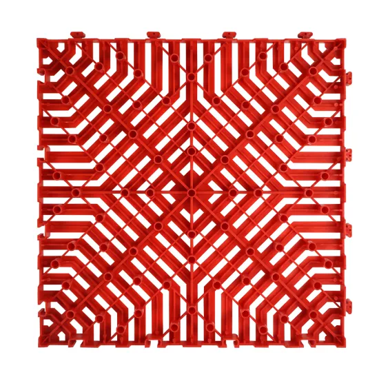 Interlocking PP Garage Tiles - Easy Installation