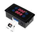 1PC 0.1s - 999h Countdown Timer Programmable Cycle Control Module Time Dalay Relay 5V/12V/220V Optional Voltage