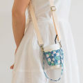 Crossbody Cotton Holder Coffee Cup Carry Bag