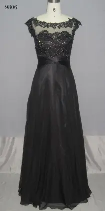 Women's Lace Flower Cap Sleeve Dress