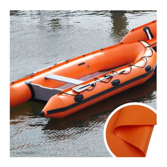 Commercial PVC Coated Tarpaulin Fabric: Ideal Making Materials for Inflatable Rafting Boats