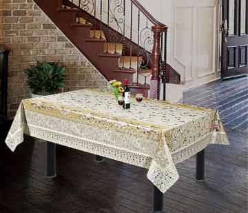 Readymade Tablecloth With Lace Edge