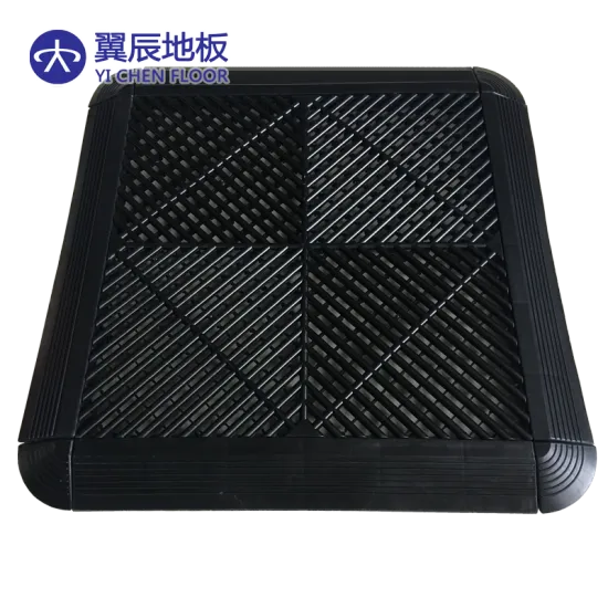 Black Car Detailing Garage Tile 400x400x18mm
