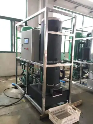 Customized Industrial Ice Making Machine - 500kg/day Ice Tube Machine