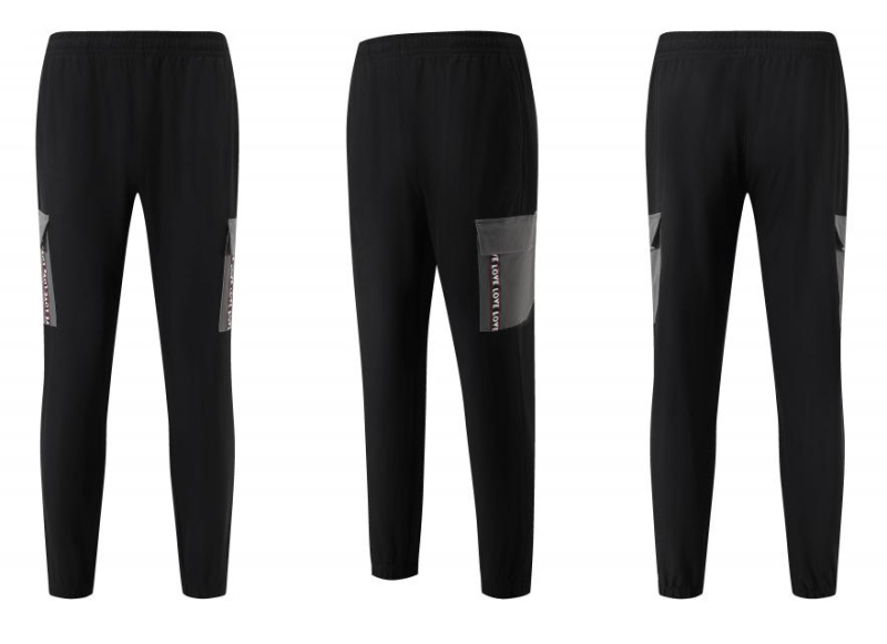 Men Black Regular Fit Solid Joggers