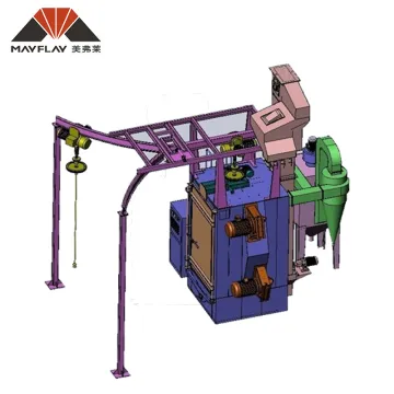 MAYFLAY Best LPG Cylinder Cleaning Machine Blasting Machine