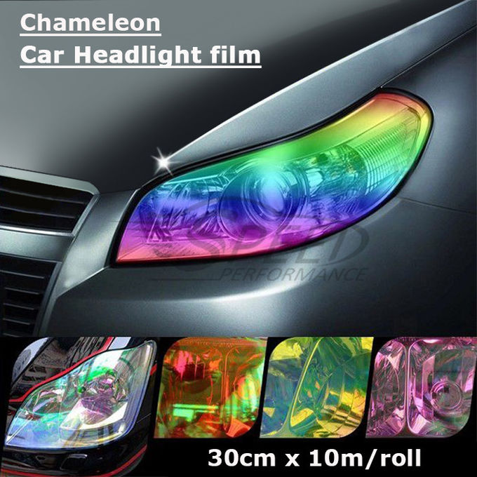 OEM Clear Chamäleon Scheinwerfer Film Nebel Lichtverpackung 140gsm 0