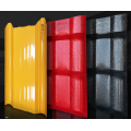 Spanish synthetic resin roof tiles