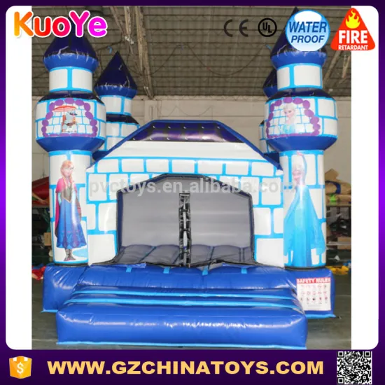 Popular frozen elsa bouncer mini inflatable bounce house with blower for sale