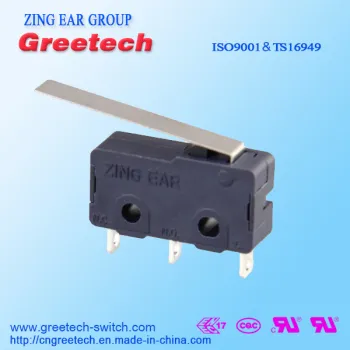 Types of ul electrical miniature snap action spdt microswitches with lever