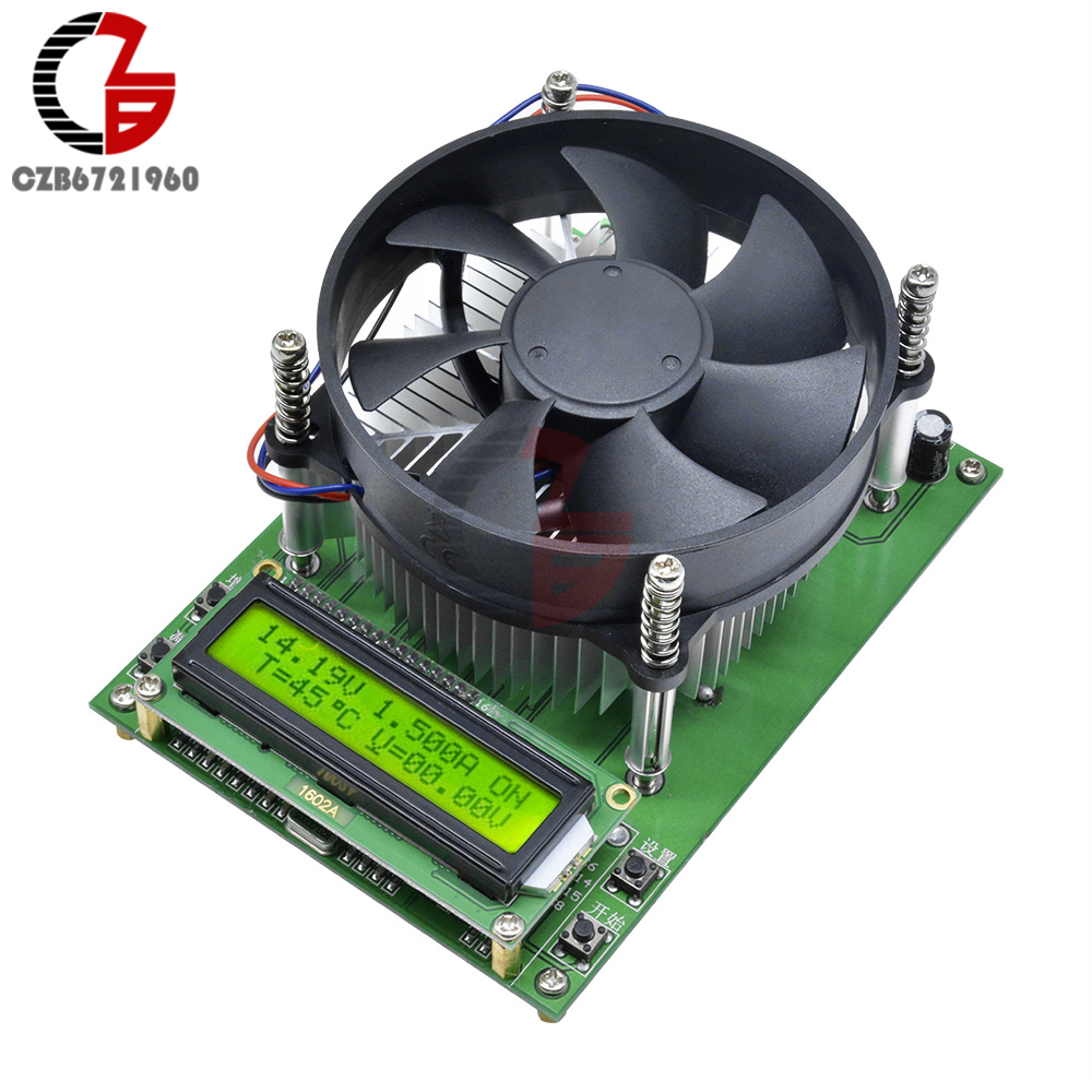 150W Constant Current Electronic Load 60V 10A Battery Tester Discharge Capacity Tester meter DC 12V 24V 48V