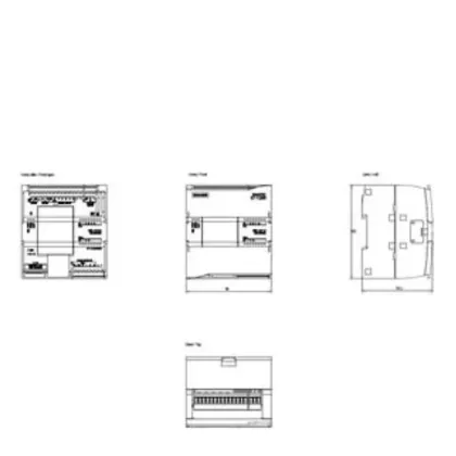 Siemens S7 1200 CPU Module 1212C AC/DC/Relay (6ES7 212-1BE40-0XB0)