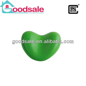 Water-proof heart shape pu soft bath pillow
